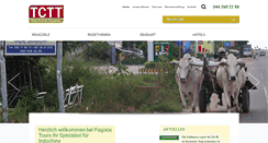 Desktop Screenshot of pagodatours.ch
